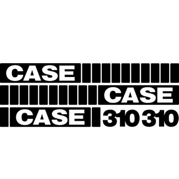 Aftermarket Decal Set CASE310DECALSET - main